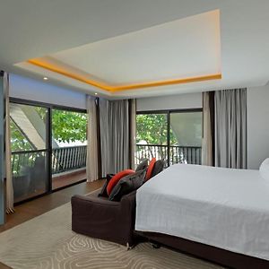 Suite mit Kingsize-Bett und mit Strandblick